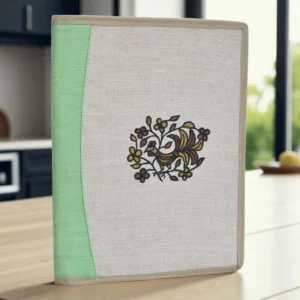 Jute Folder with Sohrai Painting for Meeting, Office Use.